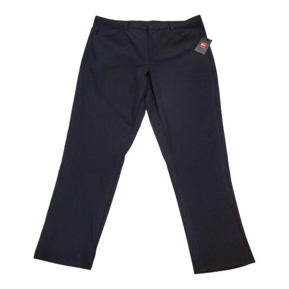 NWT QUICKSILVER SZ 38x32 Men's Stretch Tech Woven Slim Fit Pants in Black - Picture 1 of 12